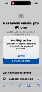 Profil byl stažen
